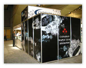 hardwall booth graphics